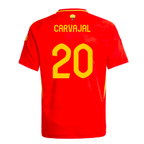 2024-2025 Spain Home Shirt (Kids) (Carvajal 20)
