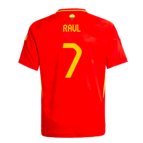 2024-2025 Spain Home Shirt (Kids) (Raul 7)