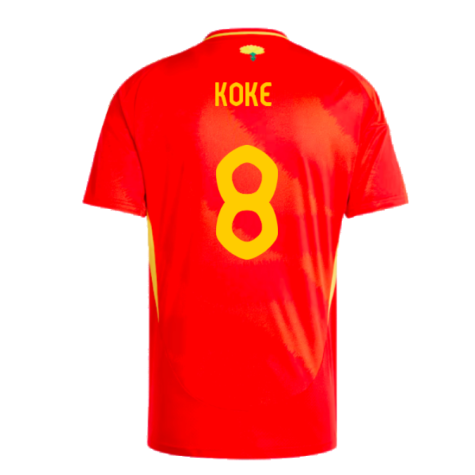 2024-2025 Spain Home Shirt (Koke 8)