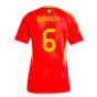 2024-2025 Spain Home Shirt (Ladies) (A.Iniesta 6)
