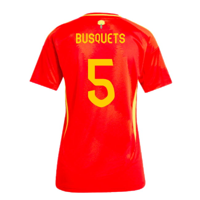 2024-2025 Spain Home Shirt (Ladies) (Busquets 5)