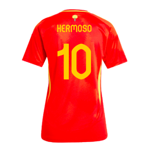 2024-2025 Spain Home Shirt (Ladies) (Hermoso 10)