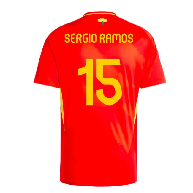 2024-2025 Spain Home Shirt (Sergio Ramos 15)