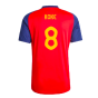 2024-2025 Spain Training Jersey (Red) (Koke 8)