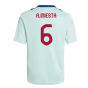 2024-2025 Spain Training Jersey (Turquoise) - Kids (A.Iniesta 6)