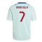 2024-2025 Spain Training Jersey (Turquoise) - Kids (David Villa 7)