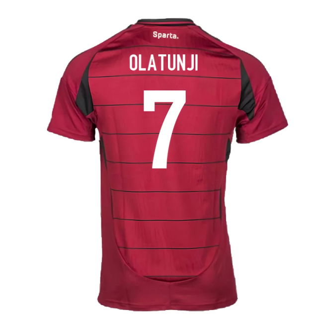 2024-2025 Sparta Prague Home Shirt (Olatunji 7)