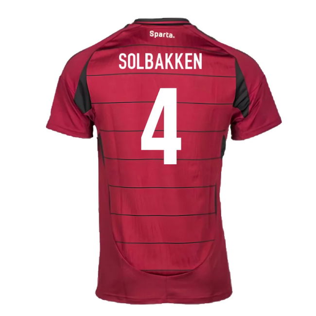 2024-2025 Sparta Prague Home Shirt (Solbakken 4)