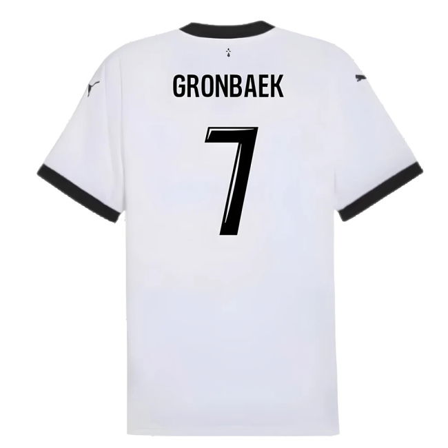 2024-2025 Stade Rennais Away Shirt (Gronbaek 7)