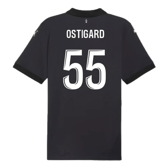 2024-2025 Stade Rennais Third Shirt (Ostigard 55)