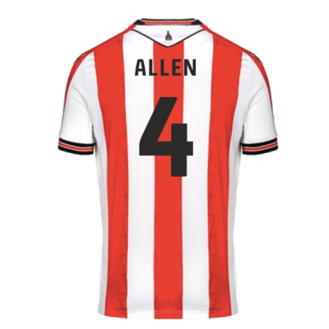 2024-2025 Stoke City Home Shirt (Allen 4)