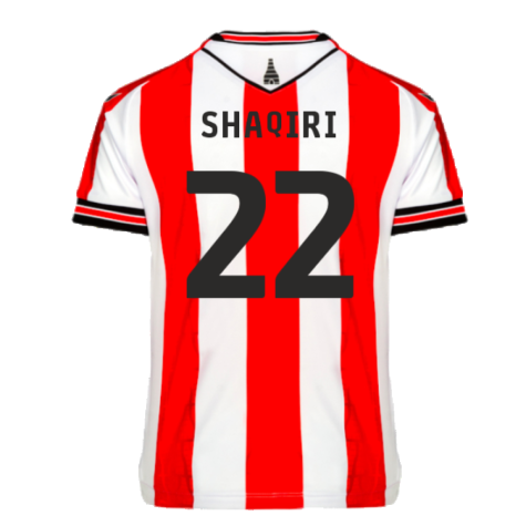 2024-2025 Stoke City Home Shirt (Kids) (Shaqiri 22)