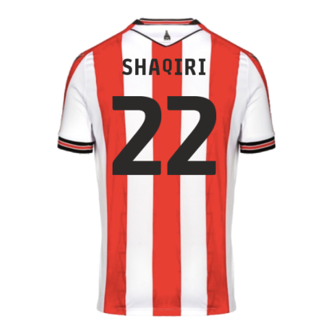 2024-2025 Stoke City Home Shirt (Shaqiri 22)