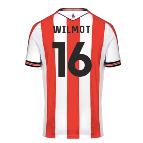 2024-2025 Stoke City Home Shirt (Wilmot 16)