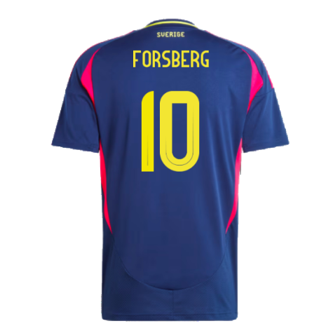 2024-2025 Sweden Away Shirt (FORSBERG 10)