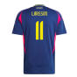 2024-2025 Sweden Away Shirt (LARSSON 11)