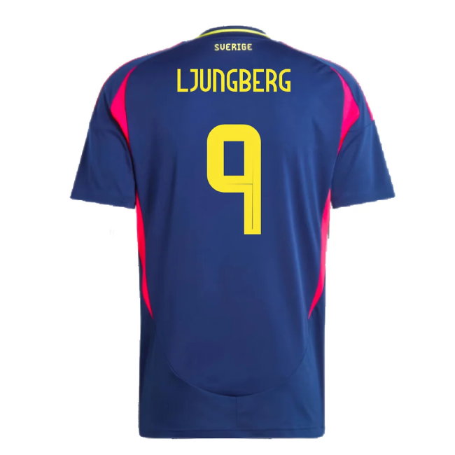 2024-2025 Sweden Away Shirt (LJUNGBERG 9)