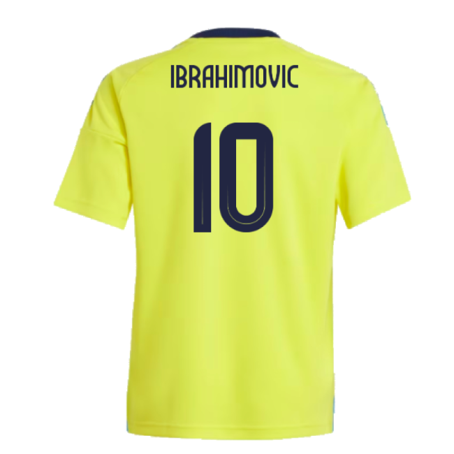 2024-2025 Sweden Home Fan Shirt (Kids) (IBRAHIMOVIC 10)
