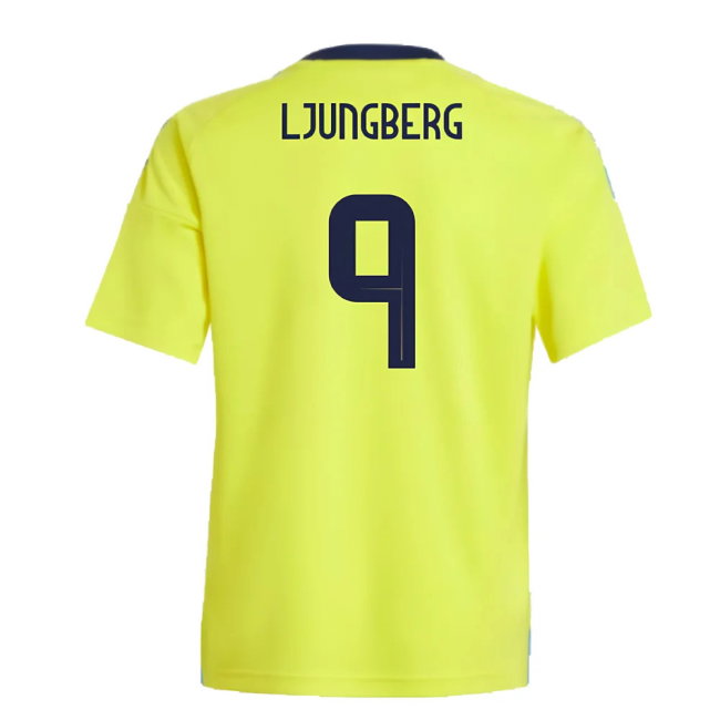 2024-2025 Sweden Home Fan Shirt (Kids) (LJUNGBERG 9)