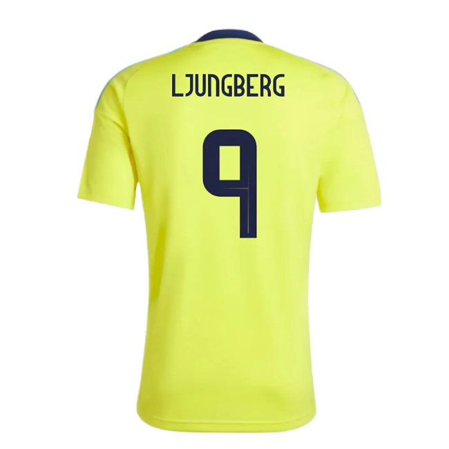2024-2025 Sweden Home Fan Shirt (LJUNGBERG 9)