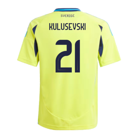 2024-2025 Sweden Home Shirt (Kids) (KULUSEVSKI 21)