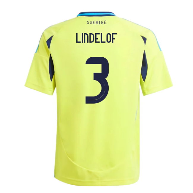2024-2025 Sweden Home Shirt (Kids) (LINDELOF 3)