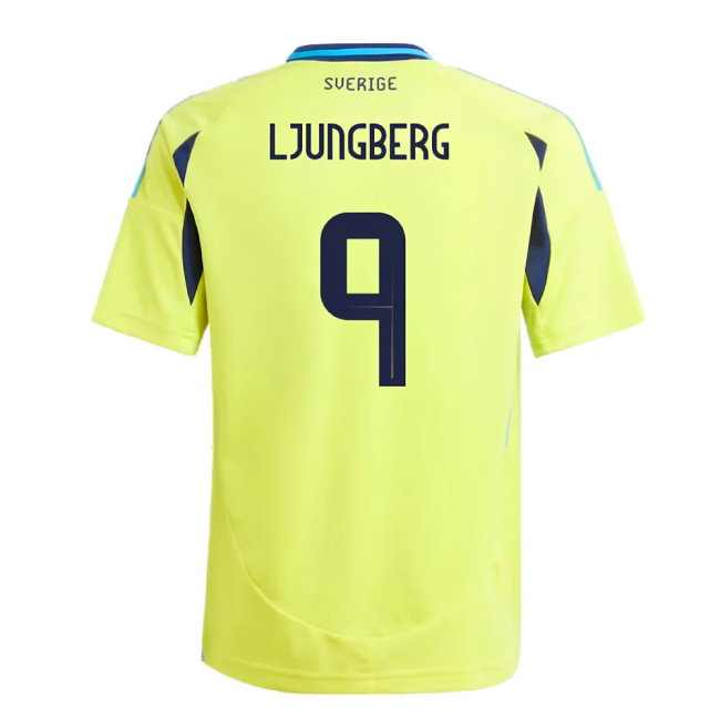 2024-2025 Sweden Home Shirt (Kids) (LJUNGBERG 9)