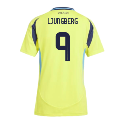 2024-2025 Sweden Home Shirt (Ladies) (LJUNGBERG 9)