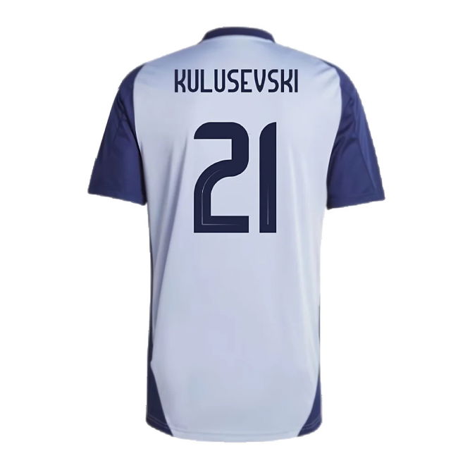 2024-2025 Sweden Training Jersey (Blue) (KULUSEVSKI 21)
