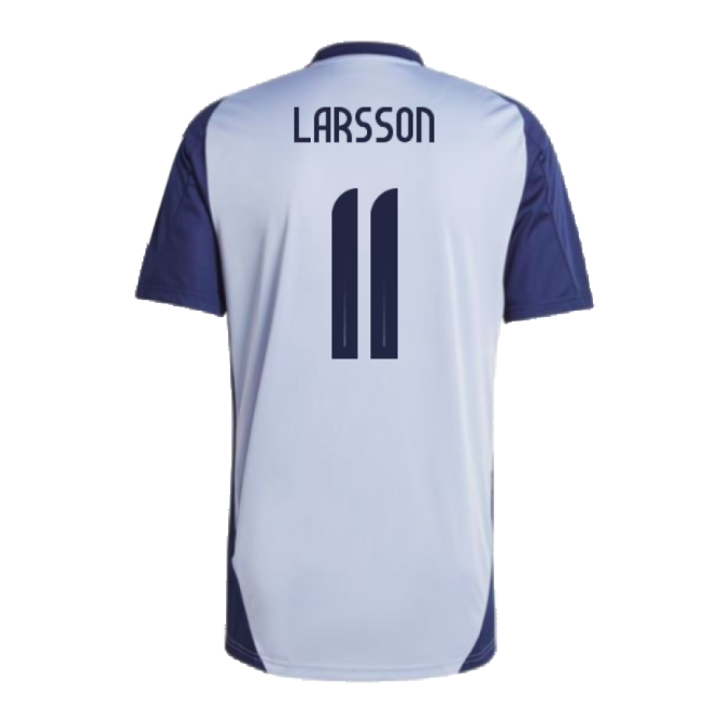 2024-2025 Sweden Training Jersey (Blue) (LARSSON 11)