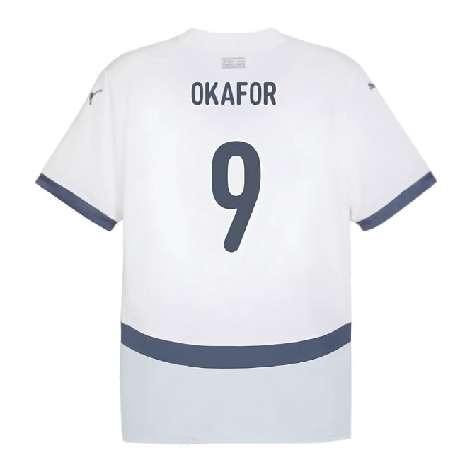 2024-2025 Switzerland Away Shirt (Okafor 9)