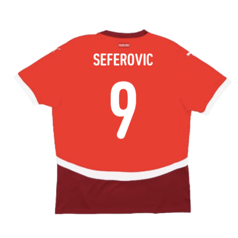 2024-2025 Switzerland Home Shirt (Seferovic 9)