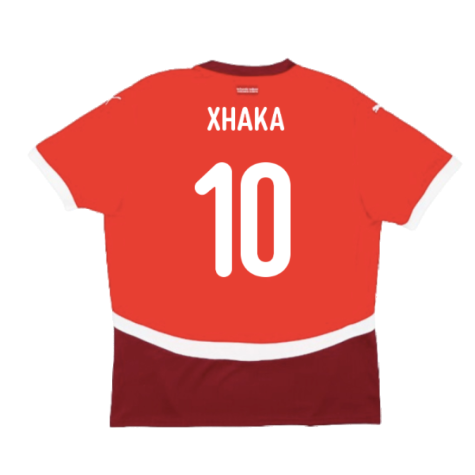 2024-2025 Switzerland Home Shirt (Xhaka 10)