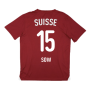 2024-2025 Switzerland Pre-Match Jersey (Red) (Sow 15)