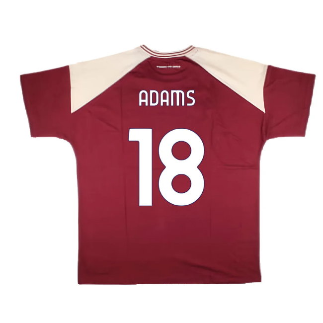 2024-2025 Torino Free Time T-Shirt (Burgundy) (Adams 18)