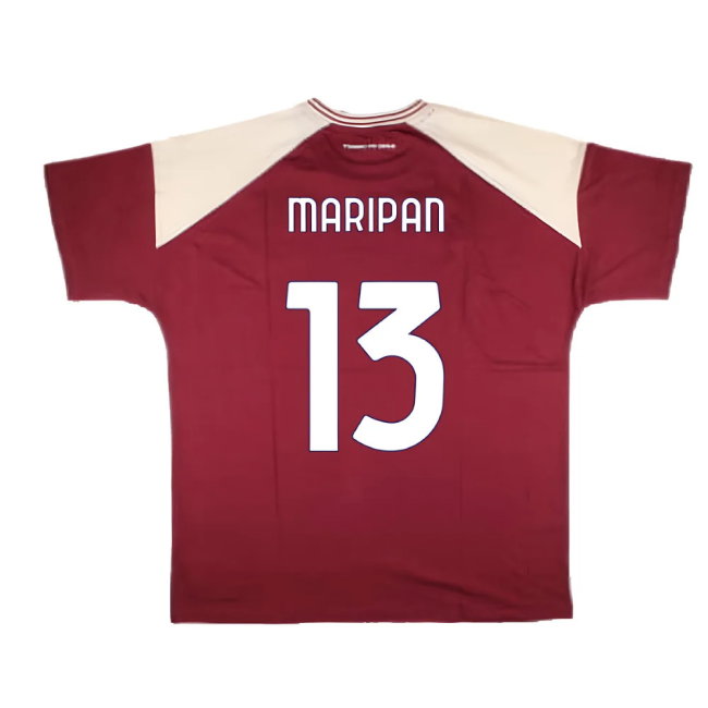 2024-2025 Torino Free Time T-Shirt (Burgundy) (Maripan 13)