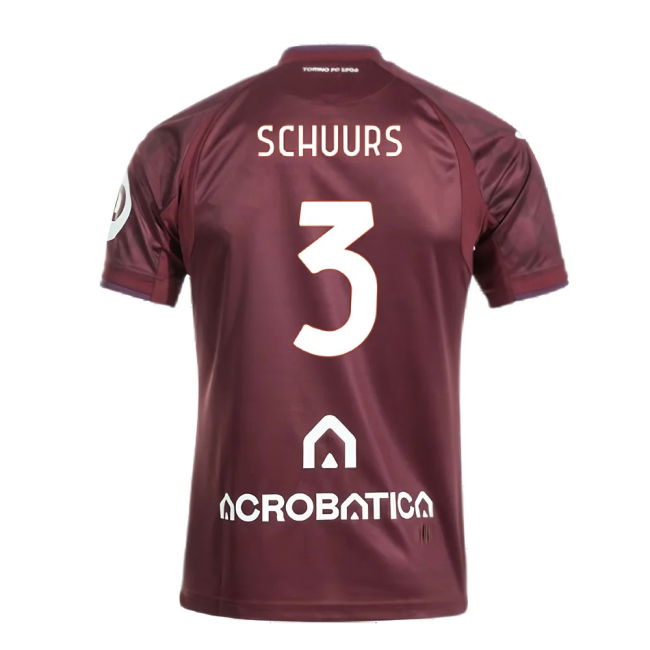 2024-2025 Torino Home Shirt (Schuurs 3)
