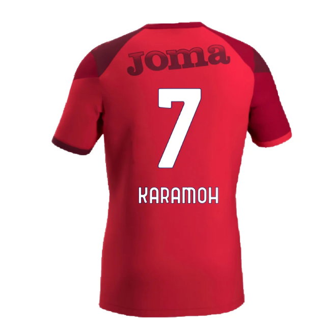 2024-2025 Torino Training Shirt (Red) (Karamoh 7)
