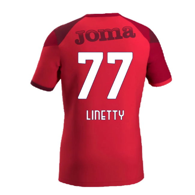2024-2025 Torino Training Shirt (Red) (Linetty 77)