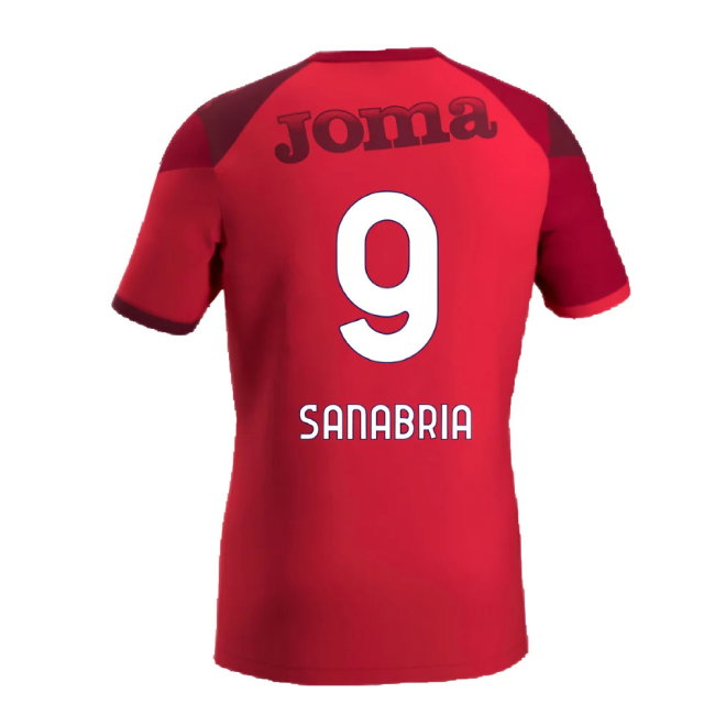 2024-2025 Torino Training Shirt (Red) (Sanabria 9)