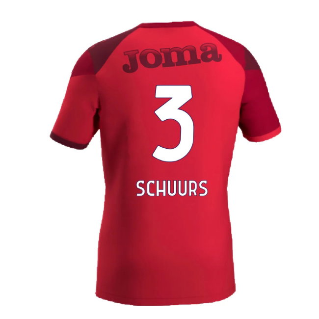 2024-2025 Torino Training Shirt (Red) (Schuurs 3)