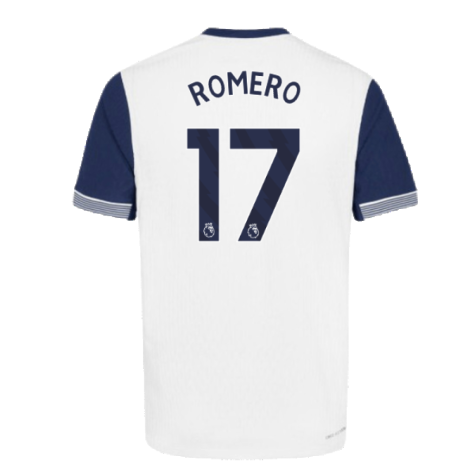 2024-2025 Tottenham Hotspur Authentic Home Shirt (Romero 17)