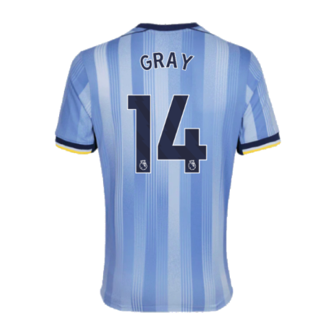2024-2025 Tottenham Hotspur Away Shirt (Gray 14)