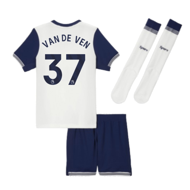 2024-2025 Tottenham Hotspur Home Mini Kit (Van De Ven 37)