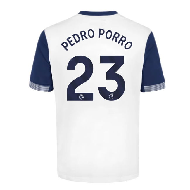 2024-2025 Tottenham Hotspur Home Shirt (Pedro Porro 23)