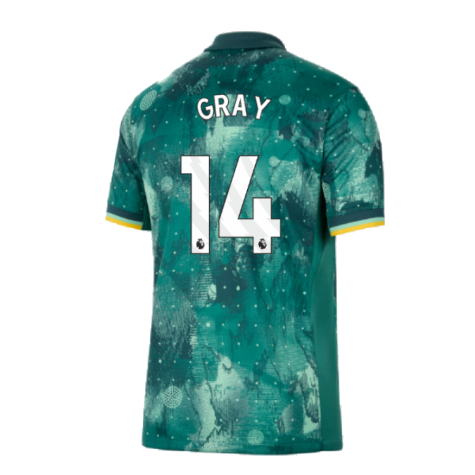 2024-2025 Tottenham Hotspur Third Shirt (Gray 14)