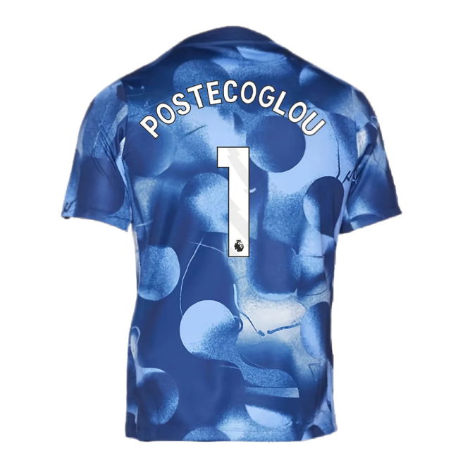 2024-2025 Tottenham Pre-Match Shirt (Binary Blue) (Postecoglou 1)