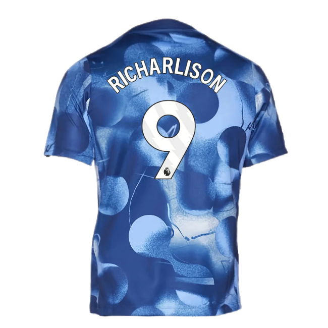 2024-2025 Tottenham Pre-Match Shirt (Binary Blue) (Richarlison 9)