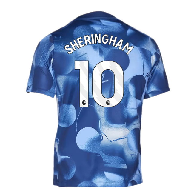 2024-2025 Tottenham Pre-Match Shirt (Binary Blue) (Sheringham 10)