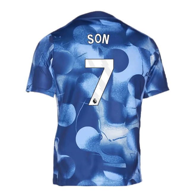 2024-2025 Tottenham Pre-Match Shirt (Binary Blue) (Son 7)